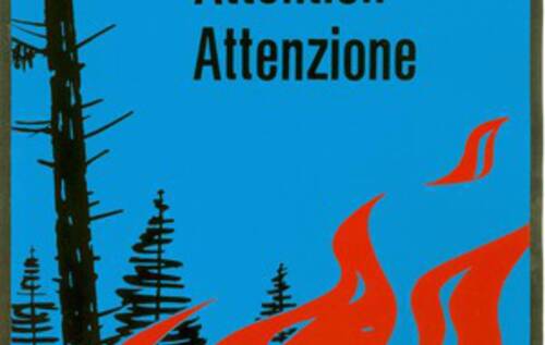 Danger marqué d'incendie de forêt