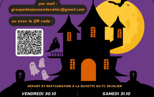 Soirée Halloween du Groupe des Jeunes de Develier