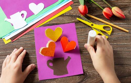 Un bricolage pour ma maman