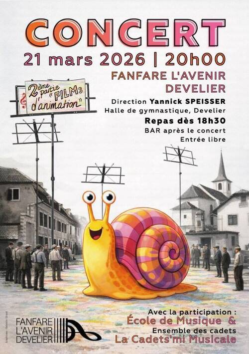 Concert Fanfare l'Avenir Develier