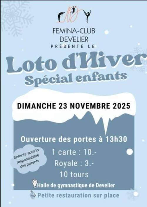 Loto d'hiver - Spécial enfants