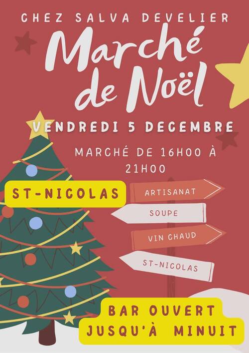Marché de Noël, Chez Salva, Develier